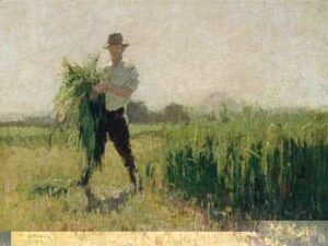 Summer morning, 1916, Elioth Gruner. Image: www.museumsandgalleries.act.gov.au